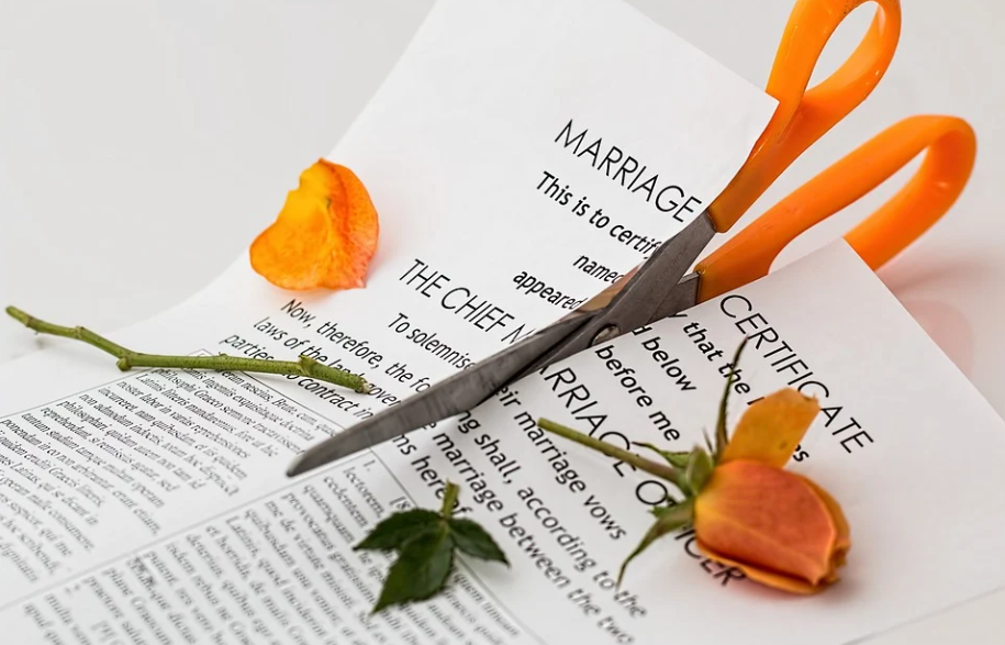 divorce letter
